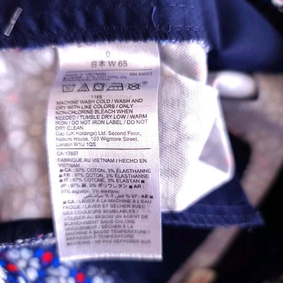 GAP Floral Summer Print 3" Inch Inseam Shorts - Picture 8 of 9